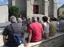 Visite spectacle en 2014 à l'église Sainte-Eulalie - Agrandir l'image (fenêtre modale)